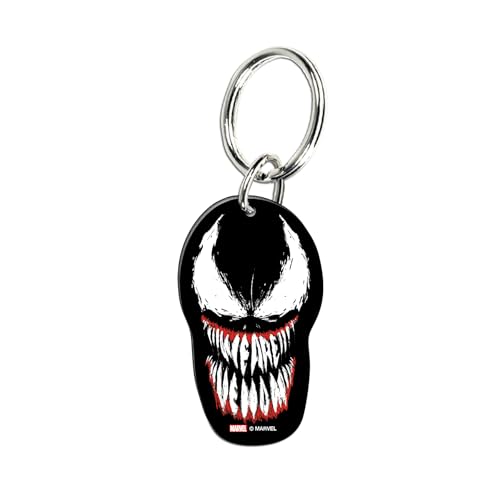 WinCraft Premium Acrylic Key Ring Venom Marvel Venom Head