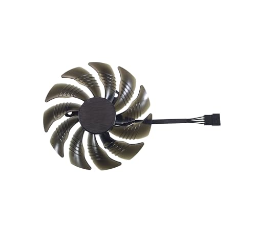 Ventilador de refrigeración de 88 mm T129215SU PLD09210S12HH, Compatible con Tarjetas gráficas Gigabyte, GeForce, GTX 1050 Ti, RX 480, 470 y GTX 1060 G1.(Counterclockwise Fan)