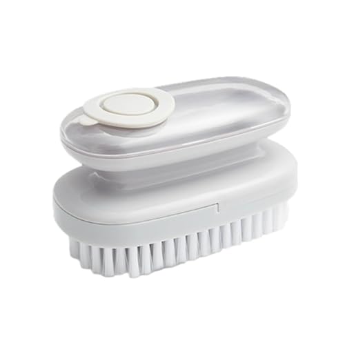 Cepillo de limpieza para el hogar, cepillo flexible y suave, con dispensador de jabón, cocina para ropa, zapatos, bañera, baño, alfombra, fregadero, piso