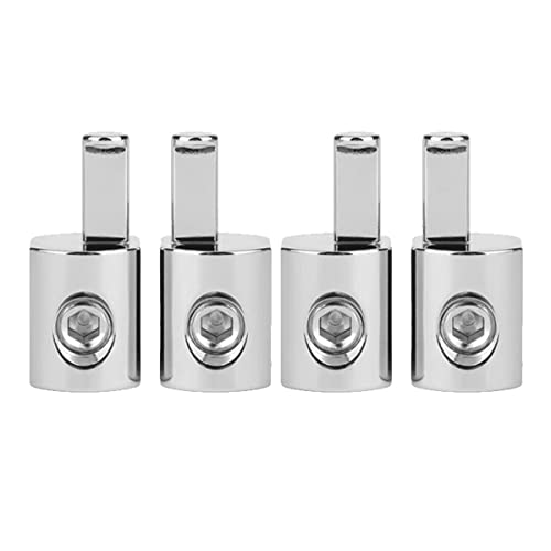 4Pcs 1/0 Gauge to 4 Gauge Pin AWG Power Wire Reducer Car Audio Amp Terminal