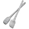 Sur La Table Flex-Core Mini Silicone Spatula and Spatula Spoon, Set of 2, Gray