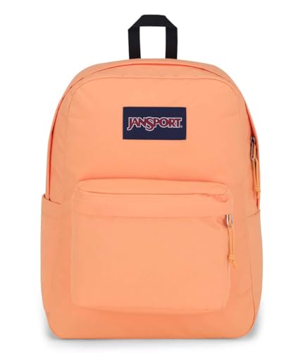 JanSport Superbreak Backpack - Durable, Lightweight Premium Backpack, Apricot Crush