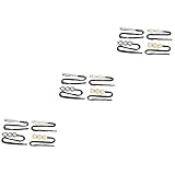 FOMIYES 12 Piezas Secador De Pelo Pin De Pelo Diadema Mujer Bandas Para La Cabeza Arco De Alambre Diadema Dispositivo De Pelo Perezoso Cable Envoltura De...
