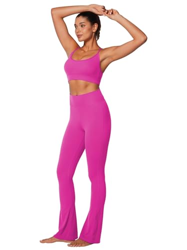 Image of Sunzel Sports Bra for Women, Criss-Cross Open Back Adjustable Strappy Bras, Workout Gym Padded Yoga Bra with Removable Pads