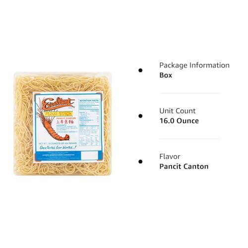 Excellent Pancit Canton Noodles, 16oz, 1 Pound (Pack of 1) - Thumbnail 5