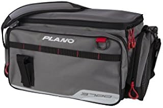 Plano PLAB37110 3700 Size Tackle Case, Grey, Premium Tackle Storage