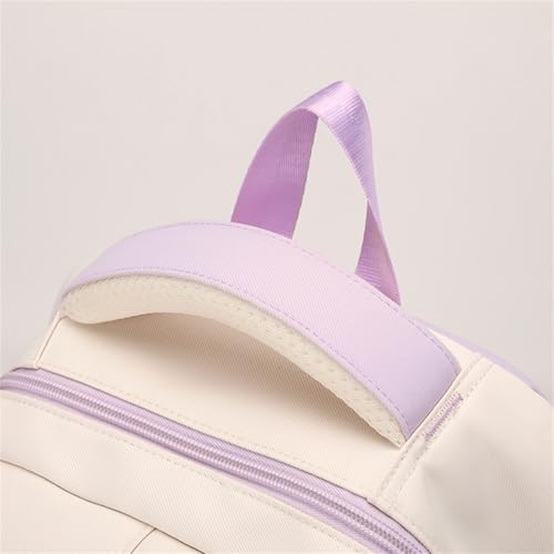 Sac à dos tendance grande capacité avec compartiments et nylon imperméable - 6