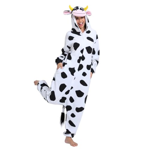 LBJR Combinaison Unisexe Adulte Pyjama Animal Cosplay Deguisement Kigurumi