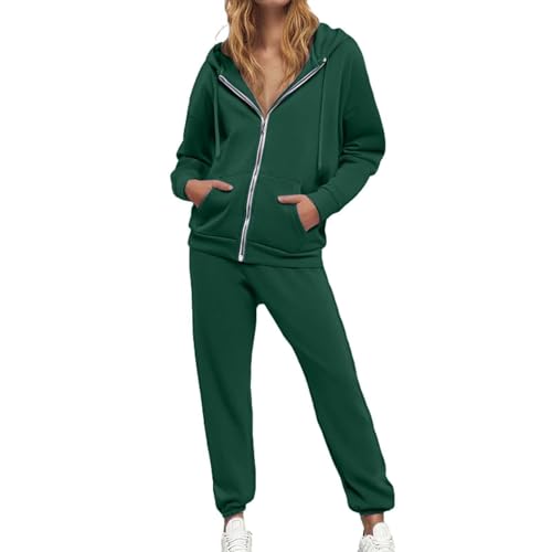 Tenue élégante hiver femme ensemble jogging molleton confortable anti-froid