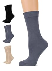 Black / Grey / Beige (3 Pairs)