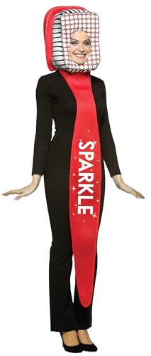 Rasta Imposta womens Toothbrush Adult Sized Costumes, Red, One Size US