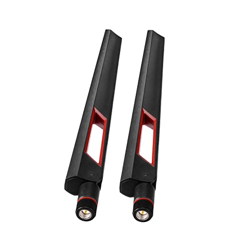 Superbat Dual Band WiFi Antenna 2.4GHz 5GHz 5.8GHz SMA WiFi Antennae for PC Desktop Computer Motherboard PCI WiFi Bluetooth Card Wireless Network Router (2-Pack) - Thumbnail 7
