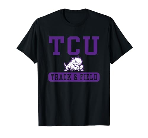TCU Horned Frogs Track & Field Officially Licensed T-Shirt