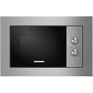 HEINNER Inbouw Magnetron HMW-MDBI20MIX – 20 L, 700 W Magnetron + 900 W, 8 Automatische Programma’s, 5 Vermogensniveaus, Digitale Timer, Inox Glas – Inclusief 5 Jaar Garantie