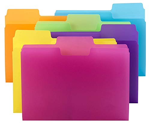 Smead Supertab File Folder, Oversized 1/3-Cut Tab, Letter Size, Poly, 18 Per Pack (10515) - 2 Pack #TOP1