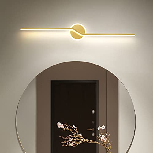 Luces frontales de espejo LED para evitar sombras al maquillarse en baño 5