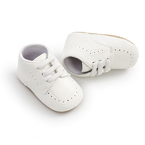 Qwzban Baby Shoes Boys Girls Infant Sneakers Non-Slip Rubber Sole Toddler Crib First Walker Shoes Wedding Uniform Dress Loafers Shoes #TOP5