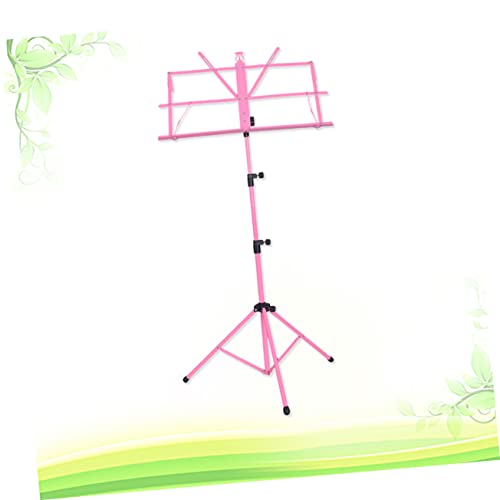 Vaguelly Suporte De Papel De Partitura Portátil Dobrável Suporte De Partitura Suporte De Partitura L