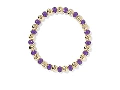 Gold Purple Enamel