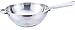 Sabachi 26cm Acero Inoxidable Profundo Wok 26cm Inducción Friendly Wok