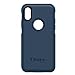 OtterBox COMMUTER SERIES Case for Iphone Xs & Iphone X - Retail Packaging - BESPOKE WAY (BLAZER BLUE/STORMY SEAS BLUE)