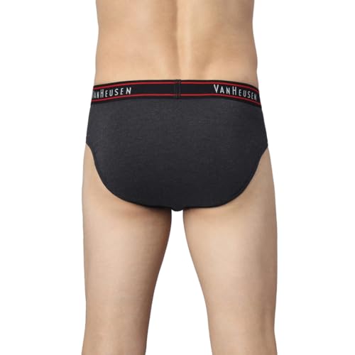 Image of Van Heusen Cotton Men Colour Fresh Briefs - Pack of 1 - Durable Elasticized Waistband, Ultra Soft