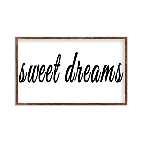 Cadre Sweet Dreams décoration murale bois rustique pour cuisine