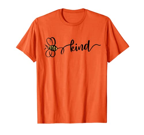 Unity Day - Camiseta naranja antibullying Bee Kind Be Kind Camiseta