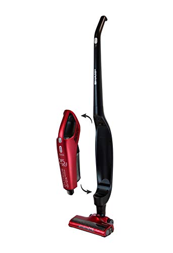Preisvergleich Produktbild SHARP SA-VS3001BR Stielstaubsauger, rot / schwarz