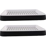 Toilettes d'apprentissage pour petits animaux : le fond filtrant est doté d'un tamis adapté qui empêche les déchets de taille standard de rester sur la grille