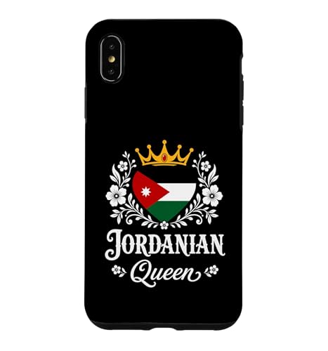 Jordanian Queen Jordan Flag Proud Jordanian Woman �X�}�z�P�[�X iPhone XS Max �p