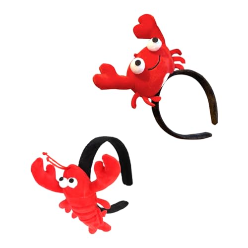 Bandeau homard et crabe : serre-tête en tissu mignon pour cosplay