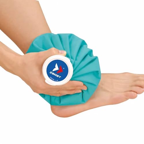 Zamst Sac à glace - Sac à glace portable réutilisable pour rafraîchir toutes les parties du corps - Sac isotherme pour premiers secours, thérapie par le froid, rééducation, coup de chaleur - Idéal