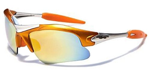 XLoop High Profile Sport Cycling Triathlon Sunglasses (Orange)