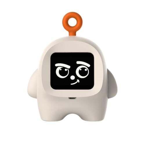 Tobine 多言語対応の対話型AIコンパニオンロボットで、学習、会話、そして仲間としての役割を提供します。 (ホワイト) [並行輸入品]