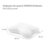 TEMPUR Ombracio, ergonomiczna poduszka do spania na brzuchu w kształcie motyla, dostępne odczucie średnio twarde, One Size (60 x 50 x 10 cm)