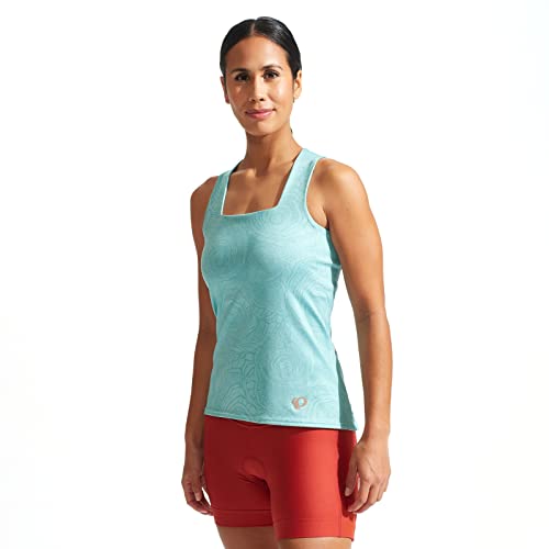 PEARL IZUMI W Symphony Tank Blau, Damen Top, Größe L - Farbe Mystic Blue Shell Cover