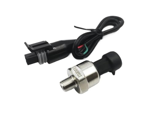 Capteur de pression en acier inoxydable robuste 15psi 1/8NPT haute durabilité