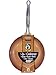 Euro-Home8 Inches Copper Frying Pan - Ceramic Coated Aluminium Non Stick Fry Pans with Stainless Steel Handle