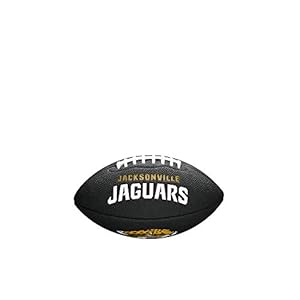 WILSON Sporting Goods NFL Jacksonville Jaguars Team Logo Football , Black, Mini Size