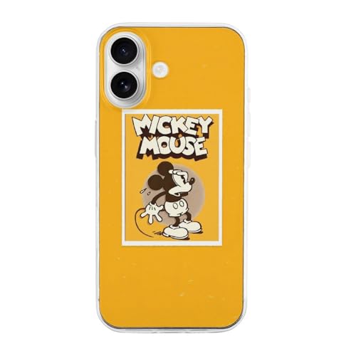 �f�B�Y�j�[ �~�b�L�[�}�E�X IPhone16 �Ή� �P�[�X �ϏՌ� �y���^ ���ϖh�~/Qi�������C�����X�[�d�Ή� �X�}�z�P�[�X ����~�� �w��h�~