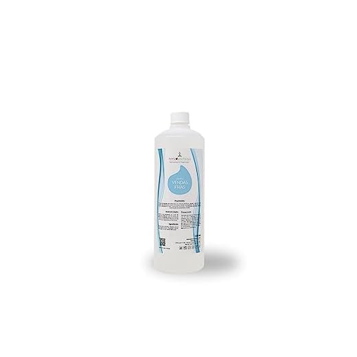 dvita Líquido de Vendas Frias 1000 ml (Fucus, Castaño de Indias, Alcanfor, Mentol) para Adultos Interesados en Cuidado Corporal y Bienestar, Mujeres