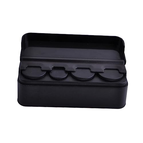 Organizador de Monedas 4 Piezas Material PP Color Negro miniatura 3