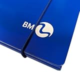 BM BeMore Segregator z gumką na grzbiecie, 1 kolor, 0112775, segregator A4, ciężka okładka 700 g/m², 6 sztuk, posortowane pod względem koloru