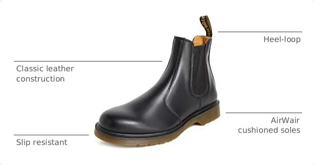 Image of Dr. Martens Unisex Adult 2976 Chelsea Boots