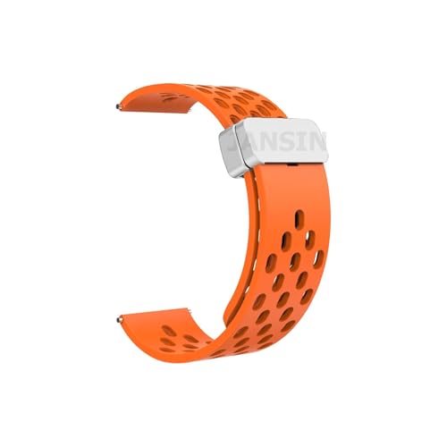 Correa magnética de silicona GUMMMY de 20mm en color ágata para reloj deportivo Huawei