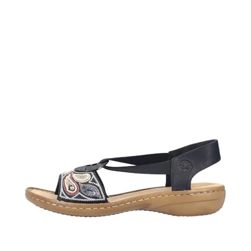 Rieker 608B4 Regina Women's Sandals - Comfort & Style4