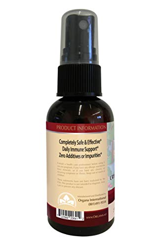 Organa Crystalline Nano Colloidal Silver Spray - 30 Ppm - 2 Ounce Spray Bottle #TOP2