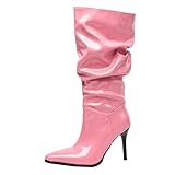 Silhouette rayonnante et élancée : talon aiguille de 10 cm et embout pointu pour une silhouette mince et étirée. Circonférence de la tige : 38 cm.