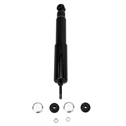 Image of Detroit Axle - 2WD Front 2pc Shock Absorbers for Ford F-250 F-350 Super Duty Excursion E-150 E-250 Econoline Van, 2 Shock Absorbers Set Replacement